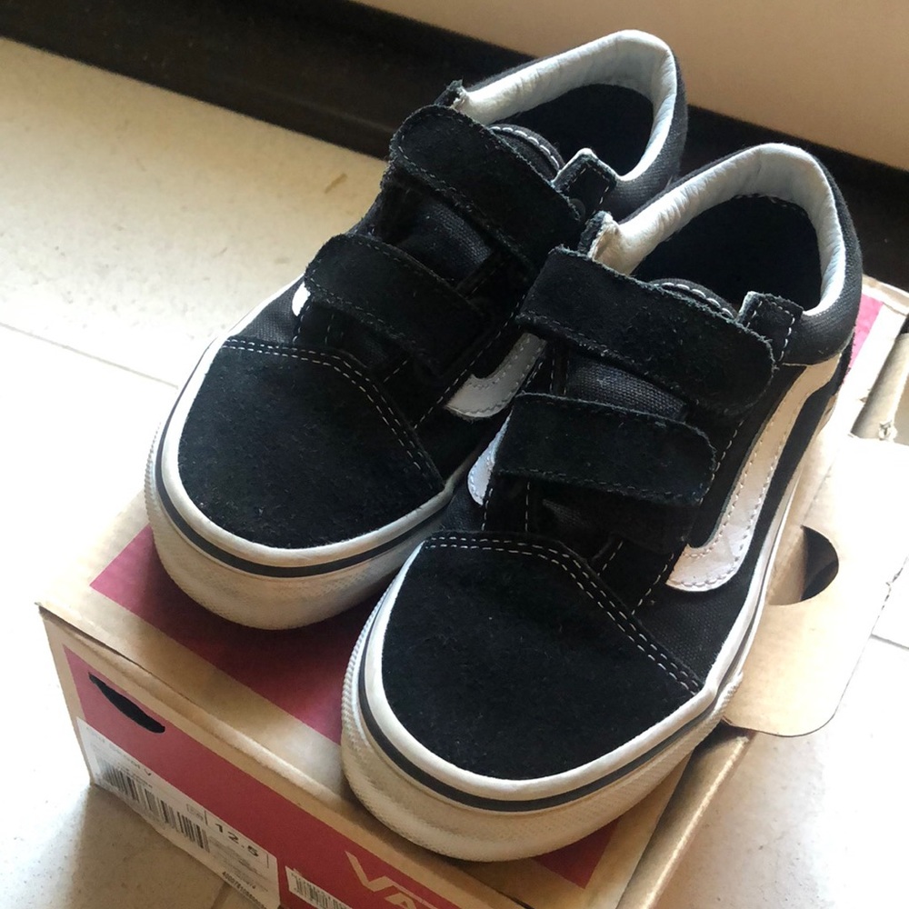 Boys Velcro Vans